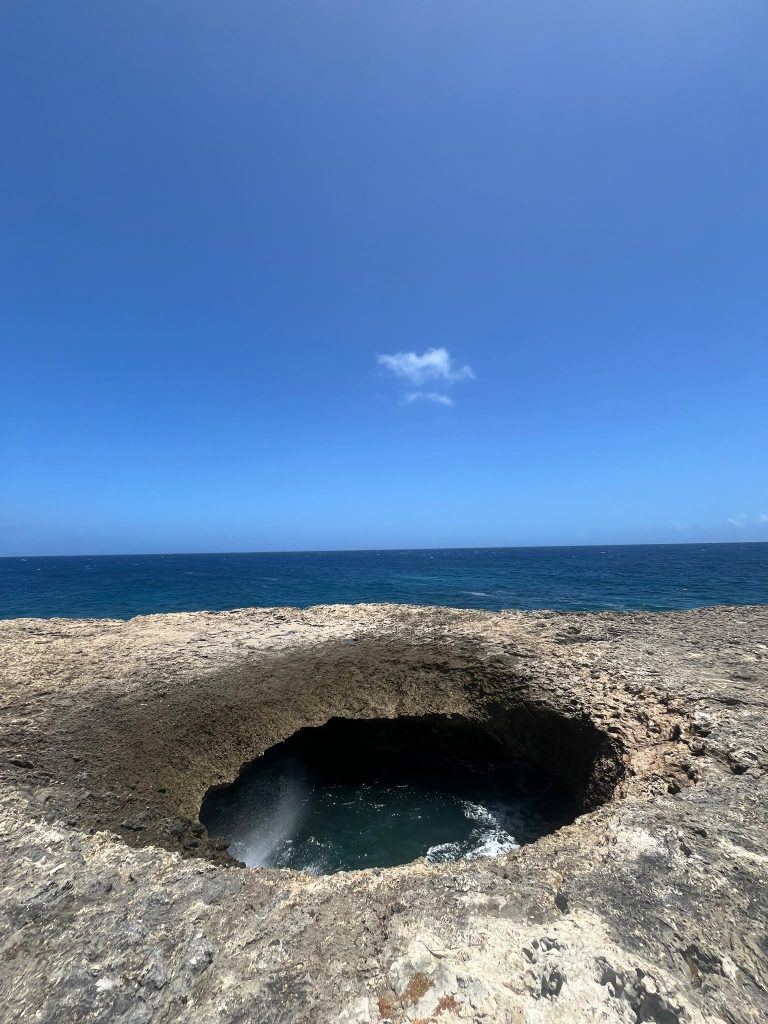 La côte sauvage du nord de Curaçao