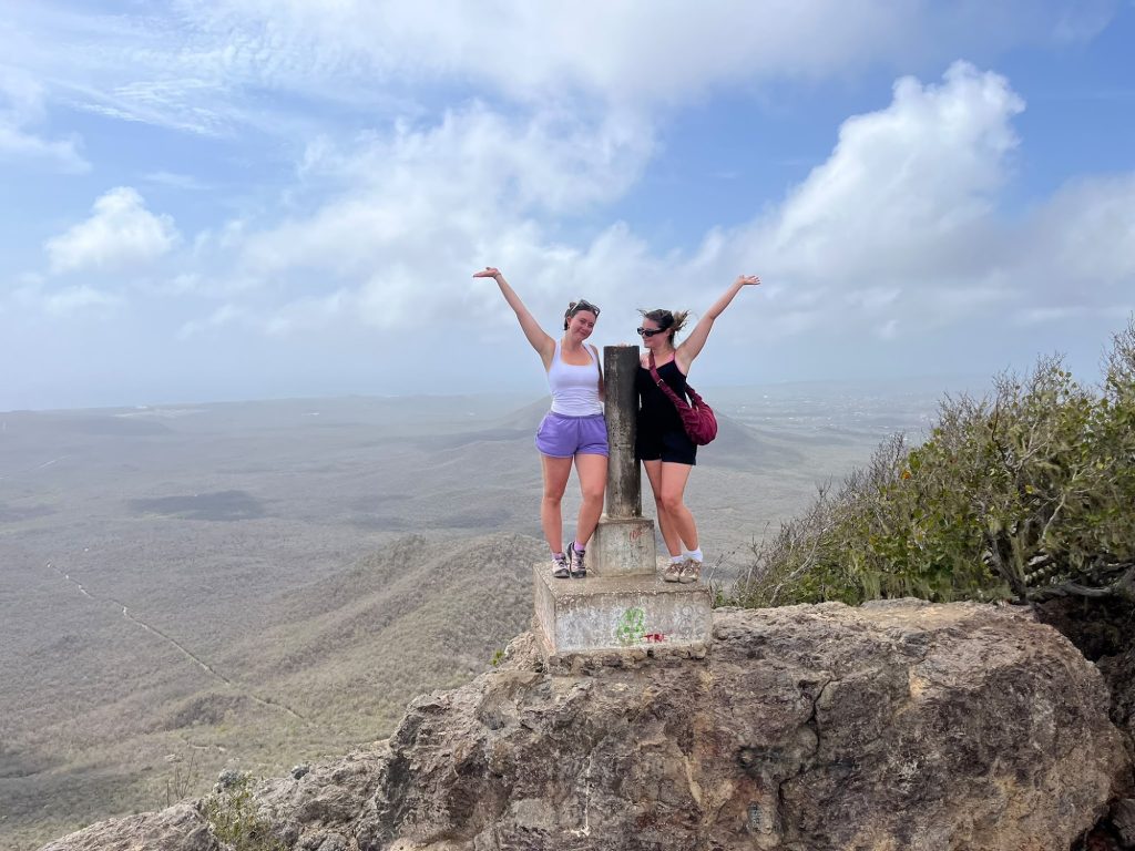 Au sommet du mont Christoffel, Curaçao